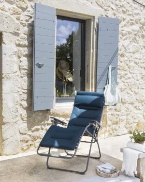 Lafuma Relaxation Chair Futura BeComfort® Bleu Encre