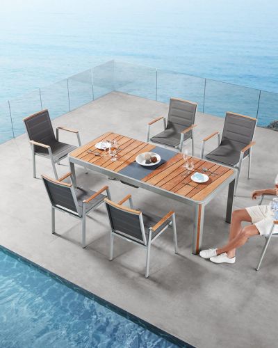 Higold Geneva 200x90cm Dining Table & 6 Dining Chairs
