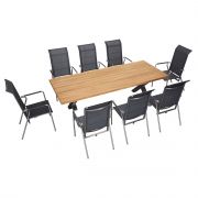 Higold Pioneer 2.0 240X100cm Dining Table & 8 High-Back Reclining Chairs