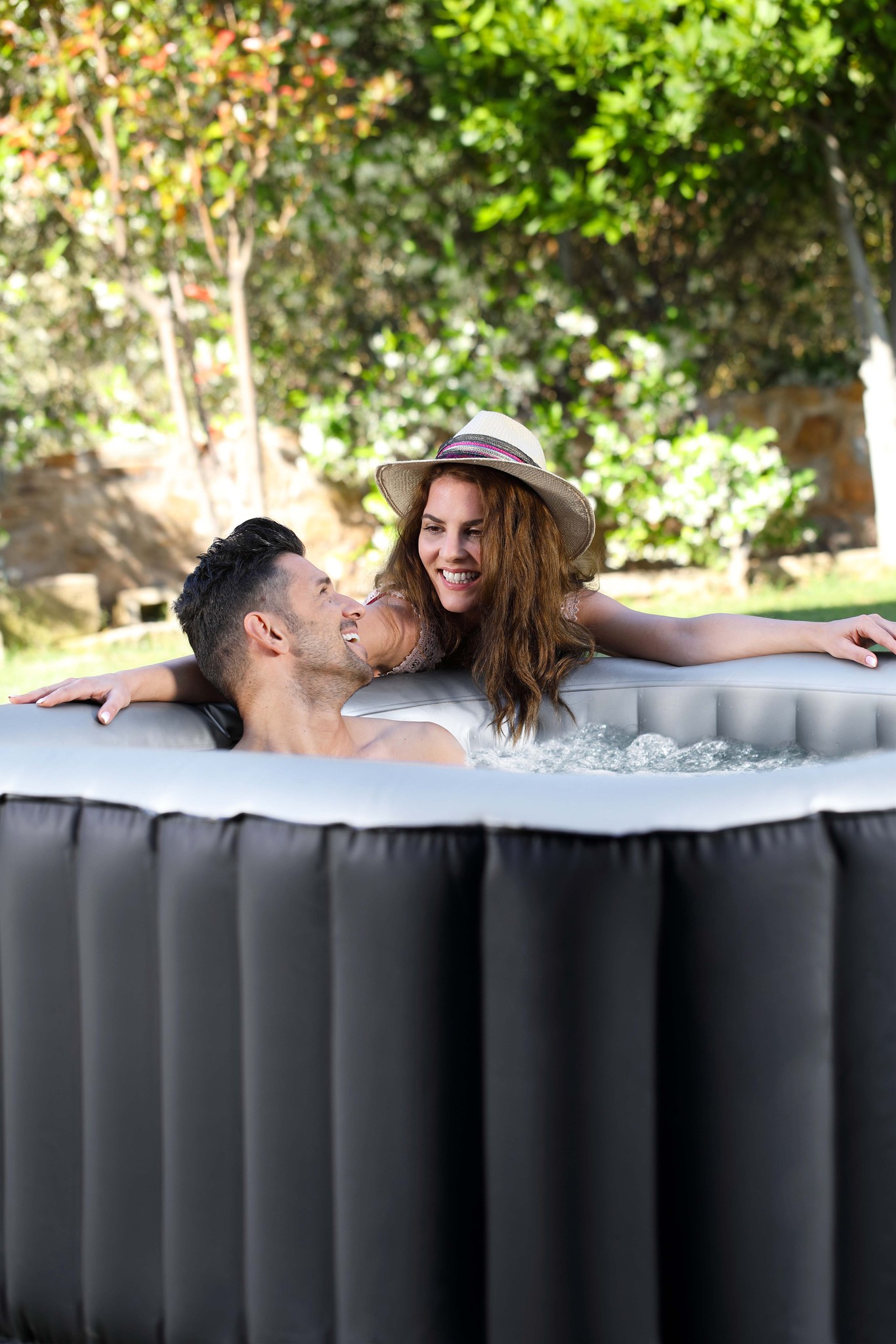 Get cozy and relax with your loved ones in the MSpa Alpine inflatable hot tub. 
 For more information:
 

 » Outdoor Furniture Fuengirola, Costa Del Sol, Spain