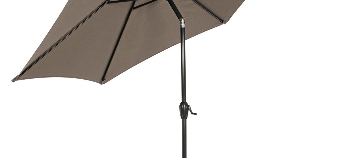Kalife 2.7m parasol Available colours: tortora, beige and white »