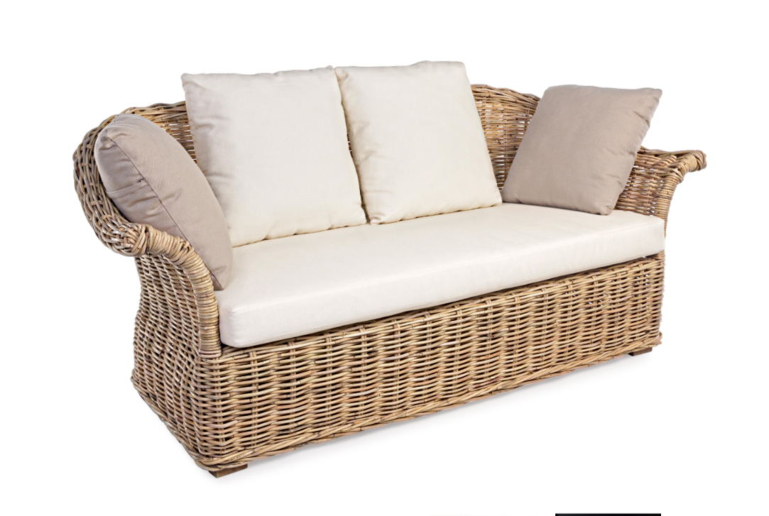 The extremely comfortable Pamplona sofa set is the perfect way to relax. 
 Rattan frame and mango wood feet. In stock no... » Outdoor Furniture Fuengirola, Costa Del Sol, Spain