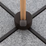 Doppler Alu Wood AX Pendant Cantilever Parasol 220×300