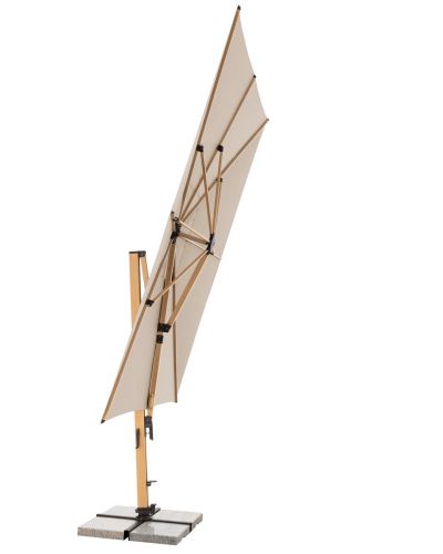Doppler Alu Wood XL Ultra 400×300 Cantilever Parasol