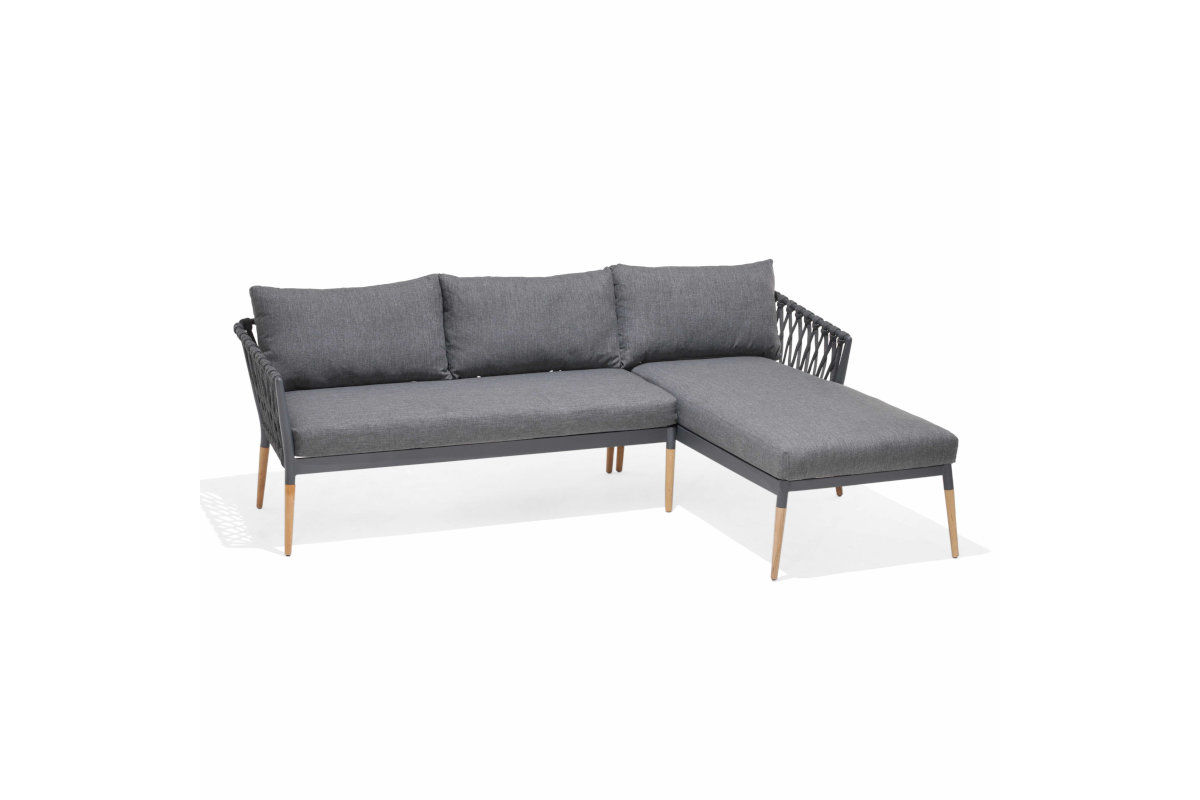 Ipanema Chaise Lounge Right Sofa Set & Coffee Table