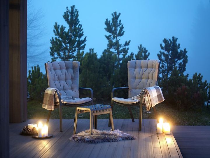 Nardi Folio chair with a rocking option. 
 For comfortable Summer evenings 

 » Outdoor Furniture Fuengirola, Costa Del Sol, Spain