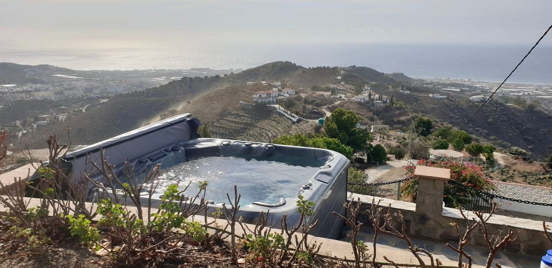 This beautiful Lucius spa was delivered and installed to a lovely family in Torrox. Look at that view!  For more informa... » Outdoor Furniture Fuengirola, Costa Del Sol, Spain