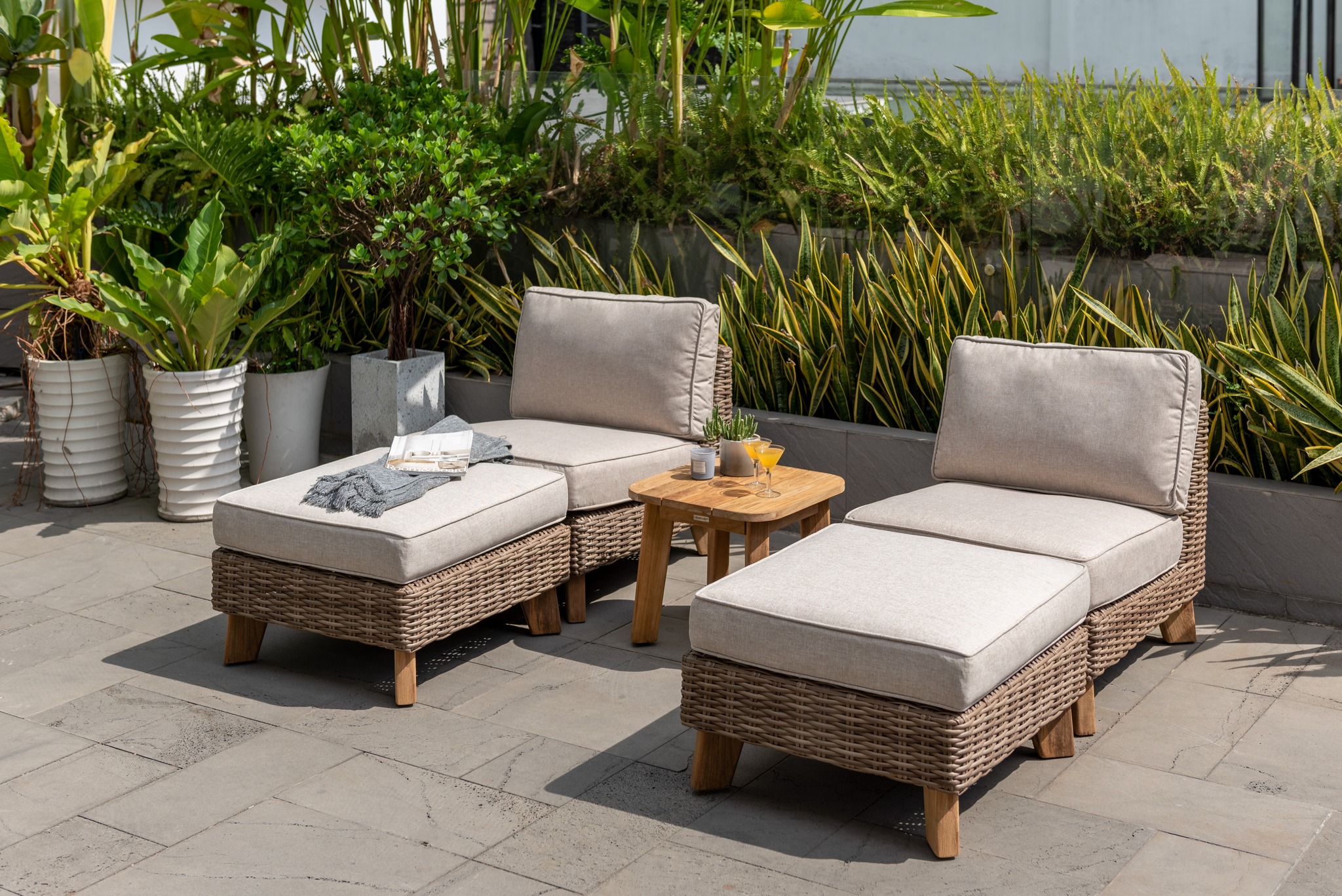 The warm, earthy tones of the Bahamas range and the smooth lines of its finish ensure that it can blend beautifully with... » Outdoor Furniture Fuengirola, Costa Del Sol, Spain