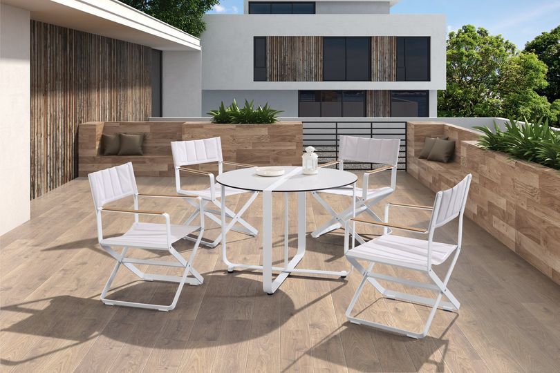 Design is a journey of discovery.  
 The Clint dining set by Higold. www.favellshomeandlifestyle.com

 » Outdoor Furniture Fuengirola, Costa Del Sol, Spain
