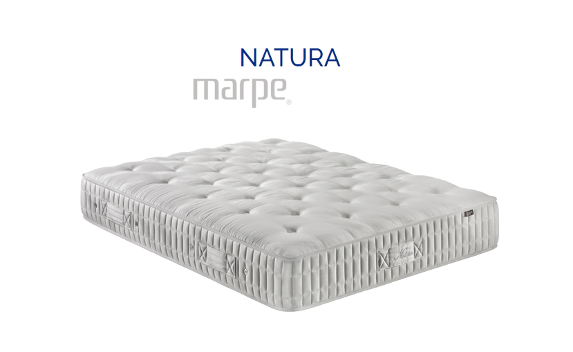 Marpe Descanso´s Natura mattress advanced Tri zone core reduces pressure