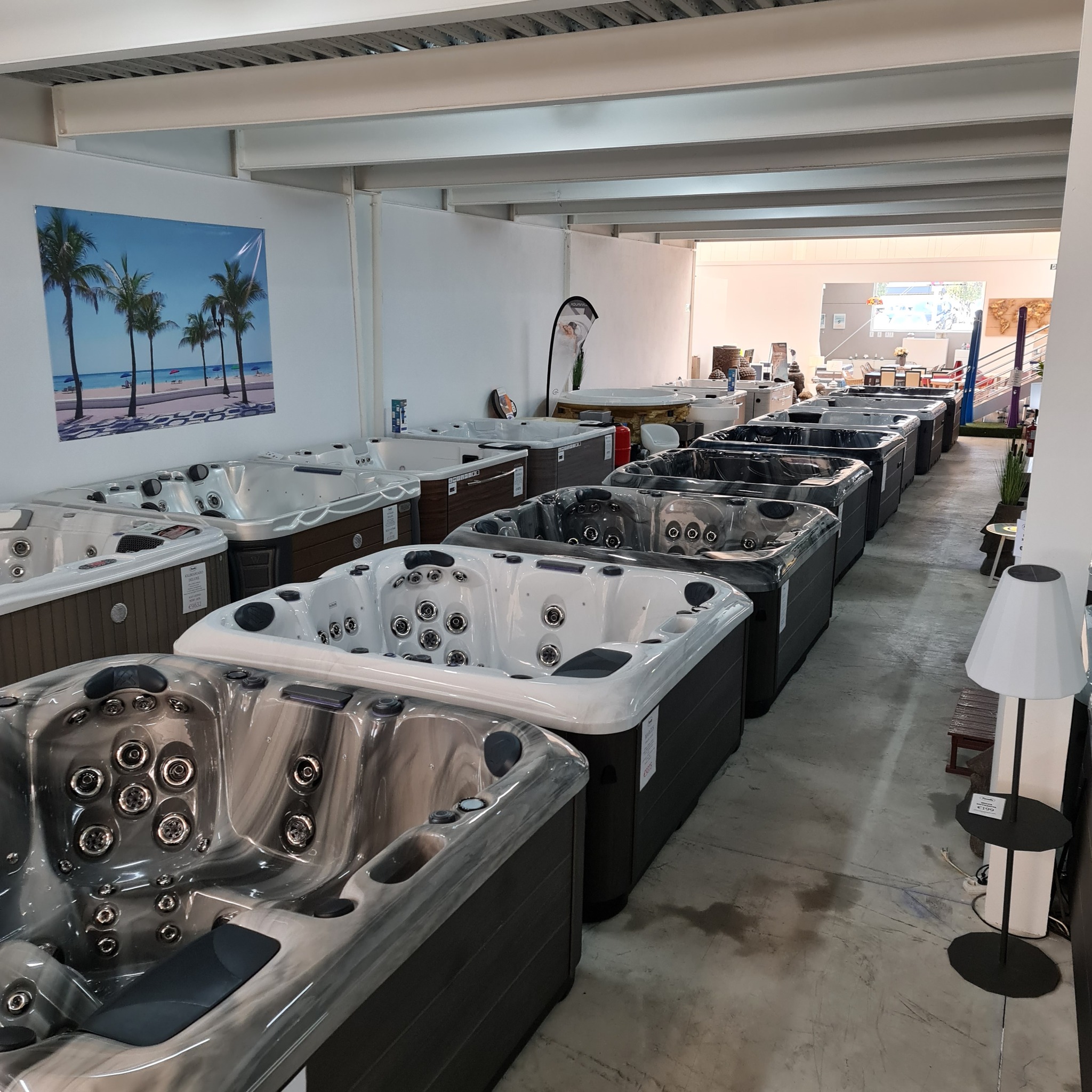 Interested in a spa?
 Visit our showroom where we have around 30 spas on display.
 Link to website:


 » Outdoor Furniture Fuengirola, Costa Del Sol, Spain