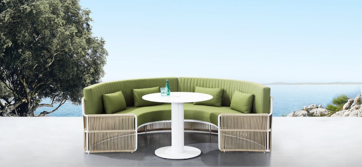 Roma outdoor sofa set by Higold » Outdoor Furniture Fuengirola,