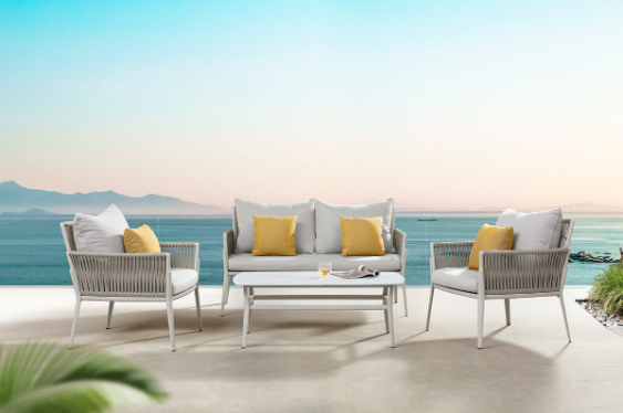 This Hestia sofa set is created with an organic look and fancy weaving style. 
 For more info, click on link below:


 » Outdoor Furniture Fuengirola, Costa Del Sol, Spain