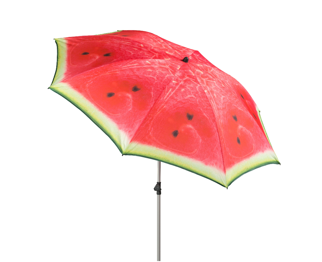 Doppler Fruit and Animal print parasols are ideal for sunny Summer days on the beach 

 » Outdoor Furniture Fuengirola, Costa Del Sol, Spain