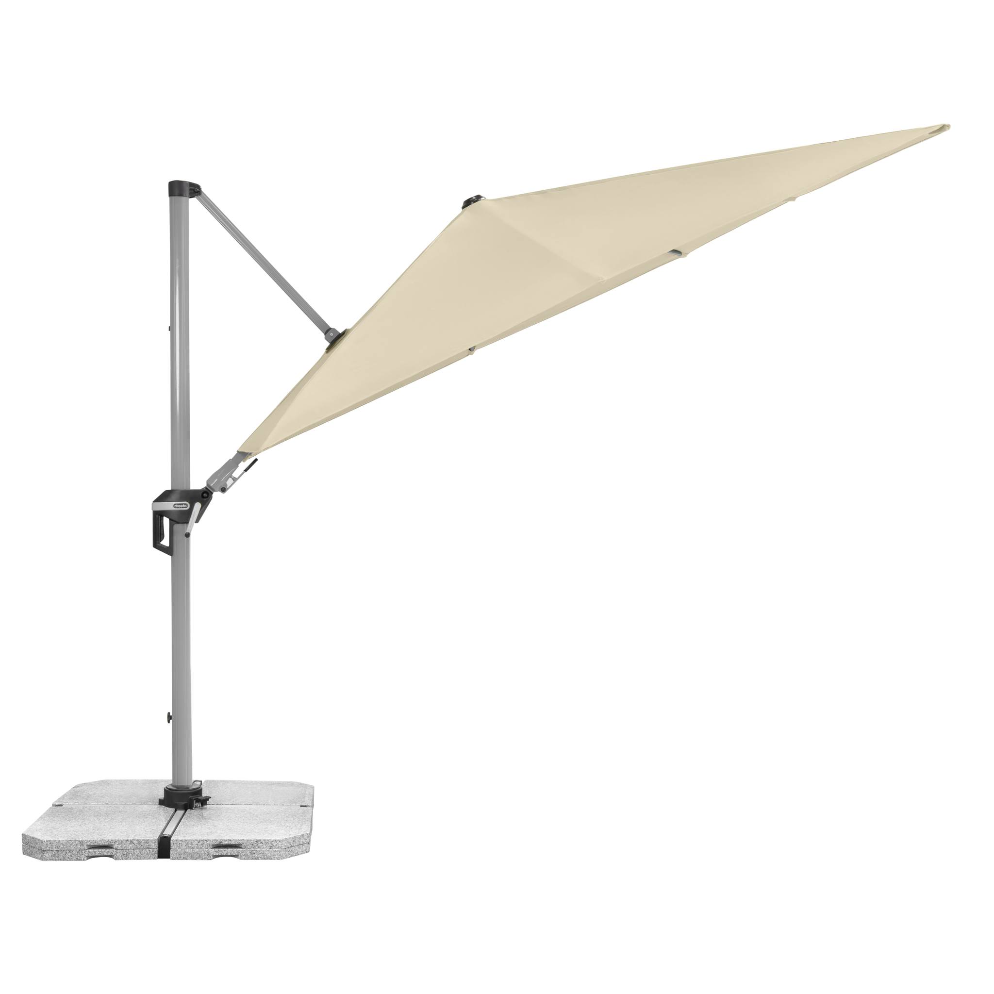 Doppler Active 360 x 260cm cantilever parasol

Available colours: Ecru, Fresh Green and Greige

Discover this multi-func... » Outdoor Furniture Fuengirola, Costa Del Sol, Spain