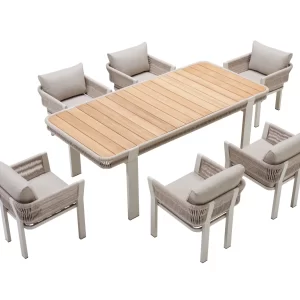 Borromeo 6 seater Outdoor Dining Set