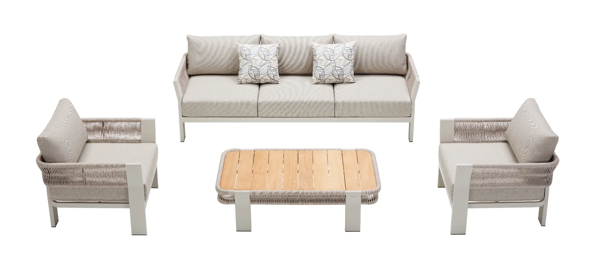Borromeo Triple Garden Sofa Set