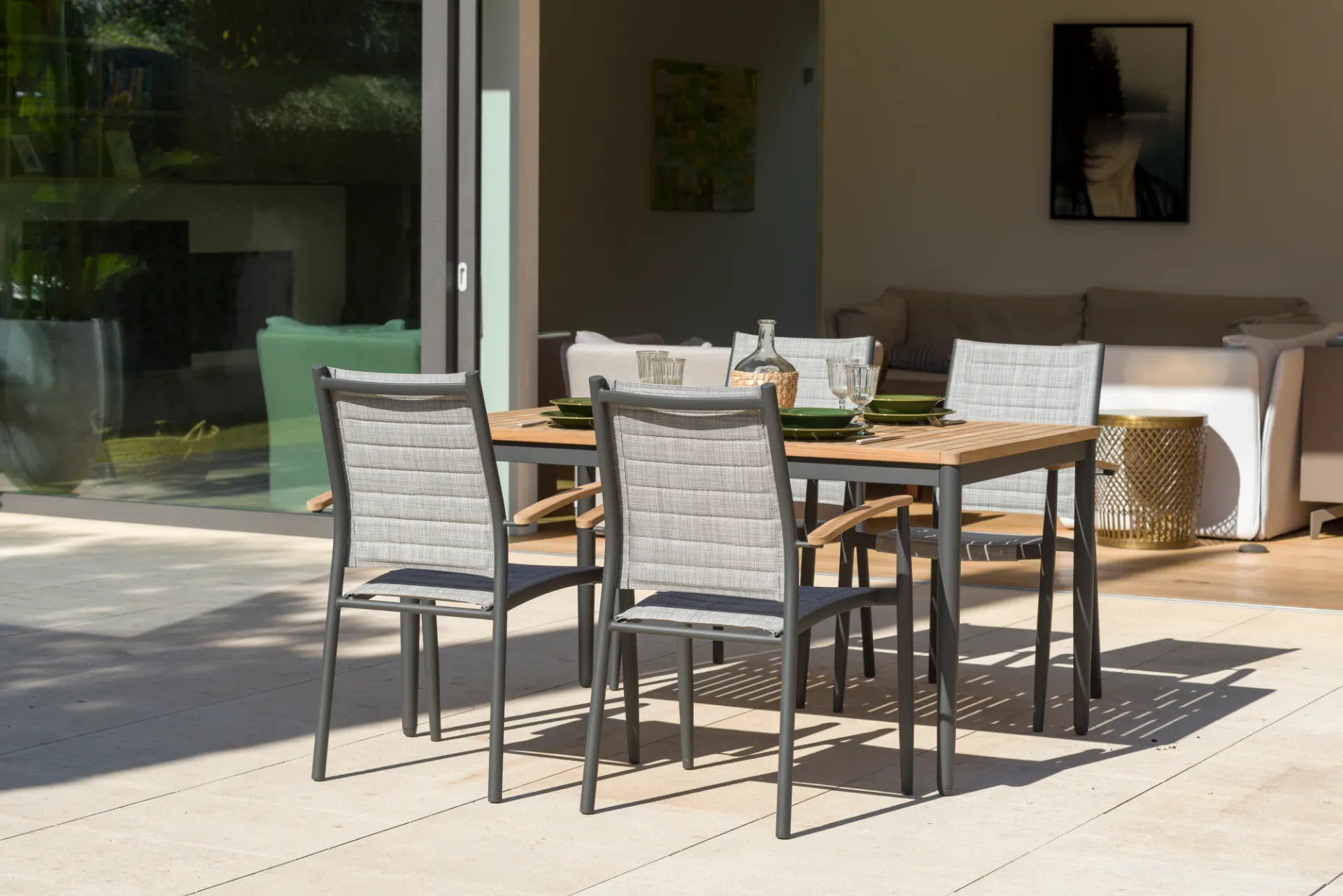 Topaz 6 Seater Outdoor Dining Set