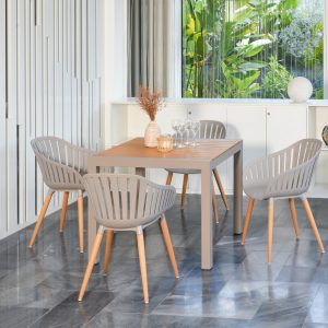 Maui and Cannes 4 Seater Garden Dining Set